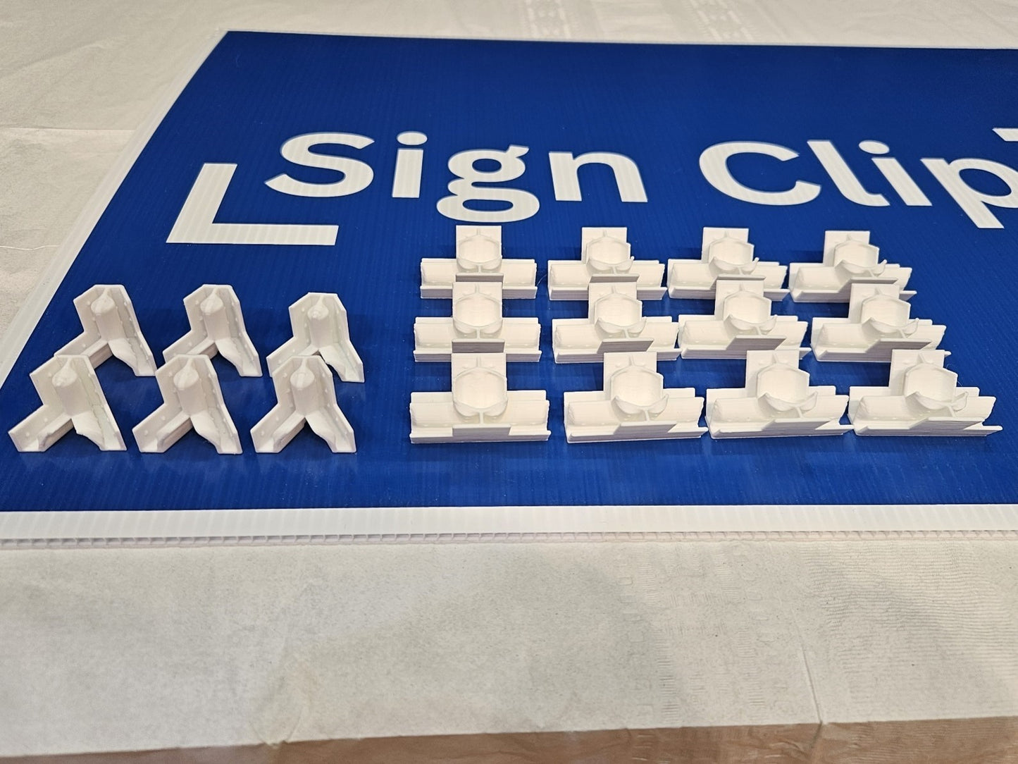 Sign Tower Clip sets